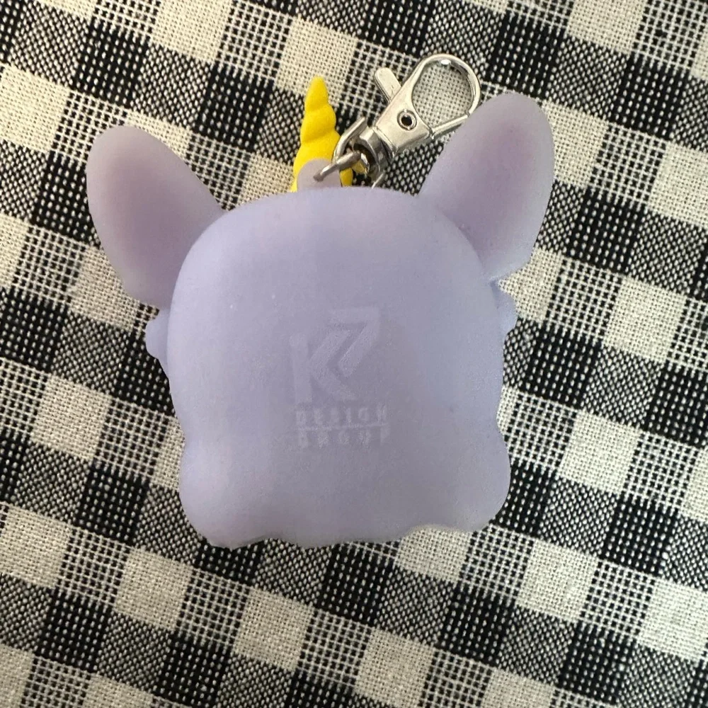 Dog hand sanitizer holder Keychain